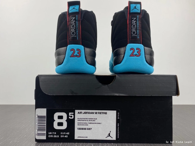 130690-027 Blue Gamma Retro 12 Jordan 0824